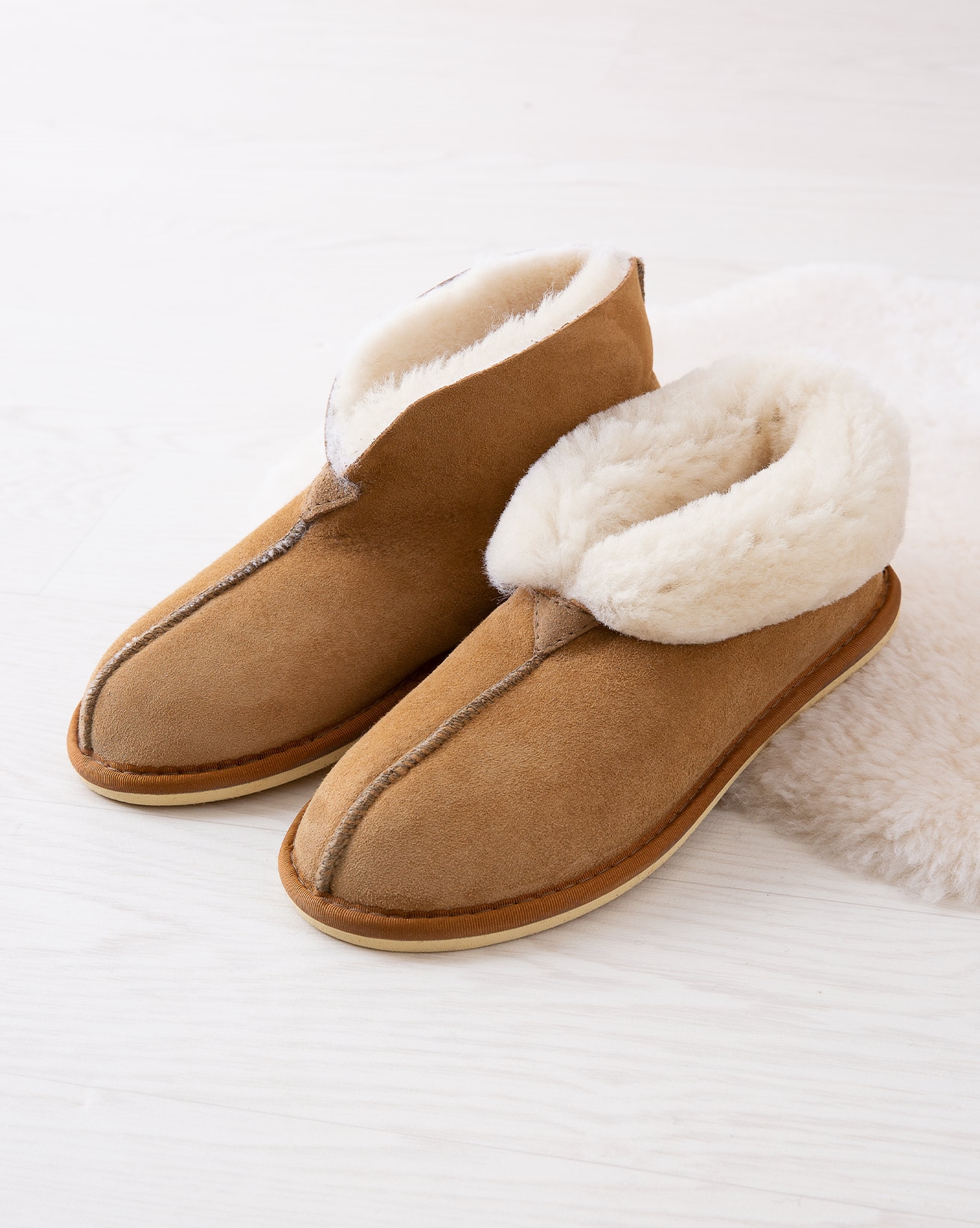 british sheepskin slippers
