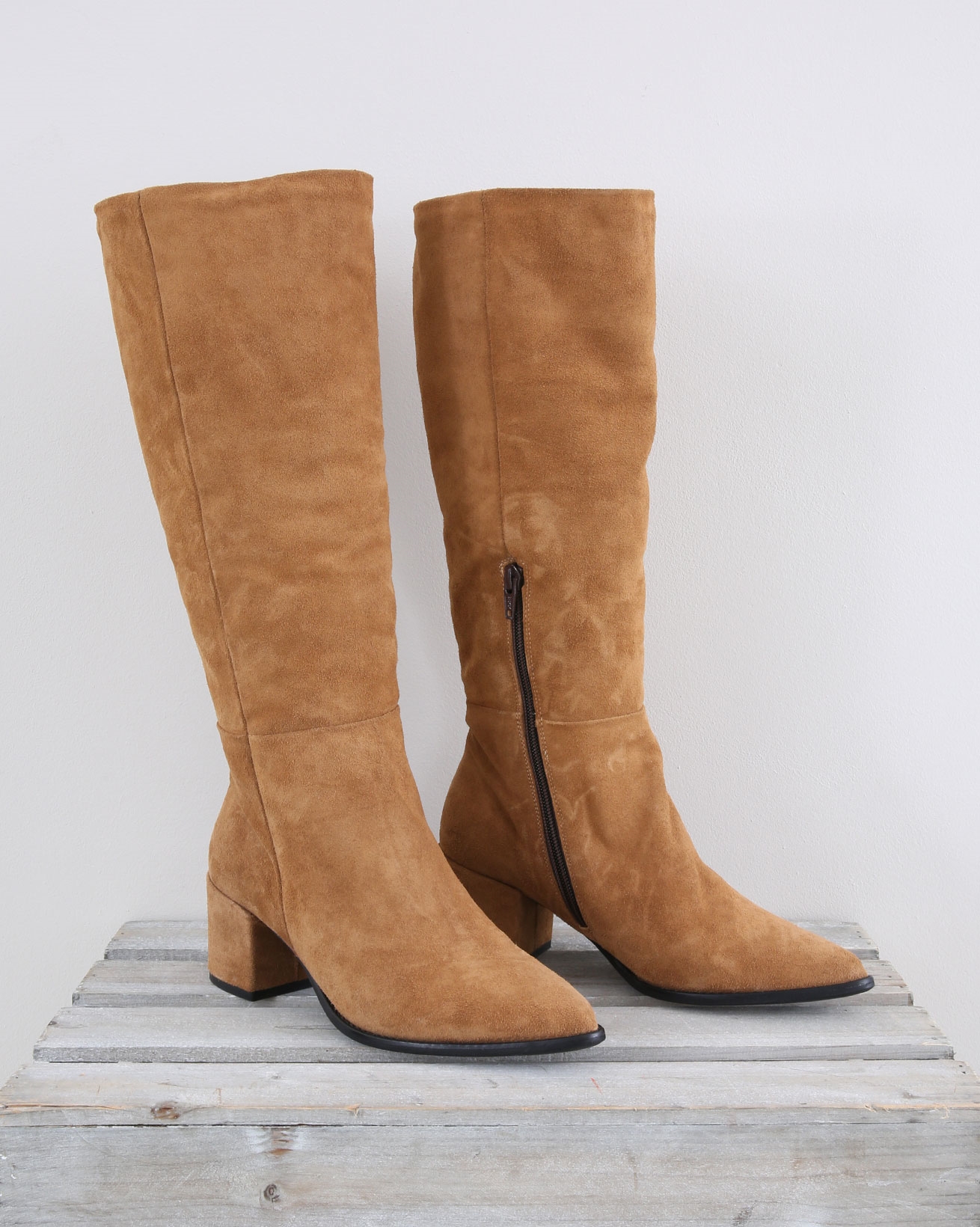camel slouch boots