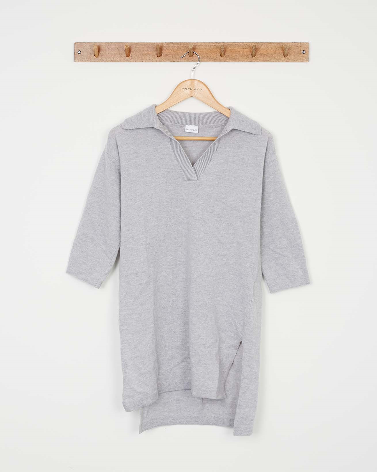 Supersoft Polo Tunic / Fossil / M