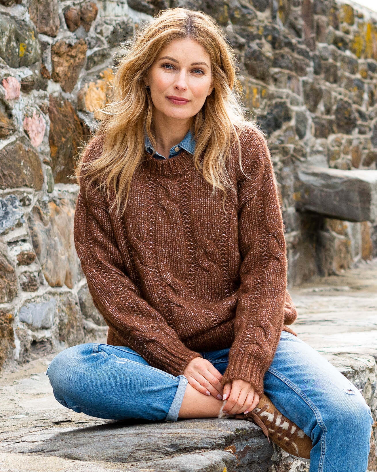 Luxe Cable Sweater